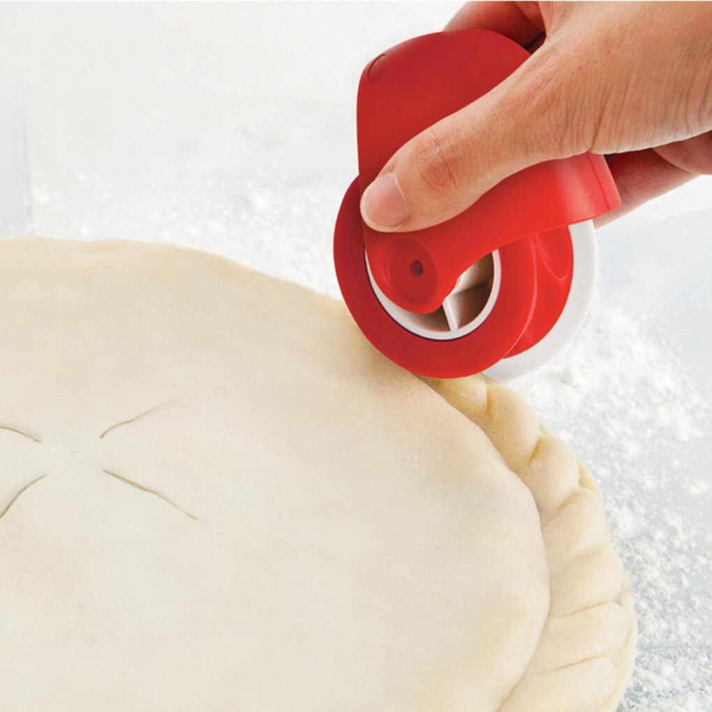 Baking Tools Kitchen Face Point Cutting Wheel Curl Wheel Manual Facer Roller Knife Kitchen Gadget