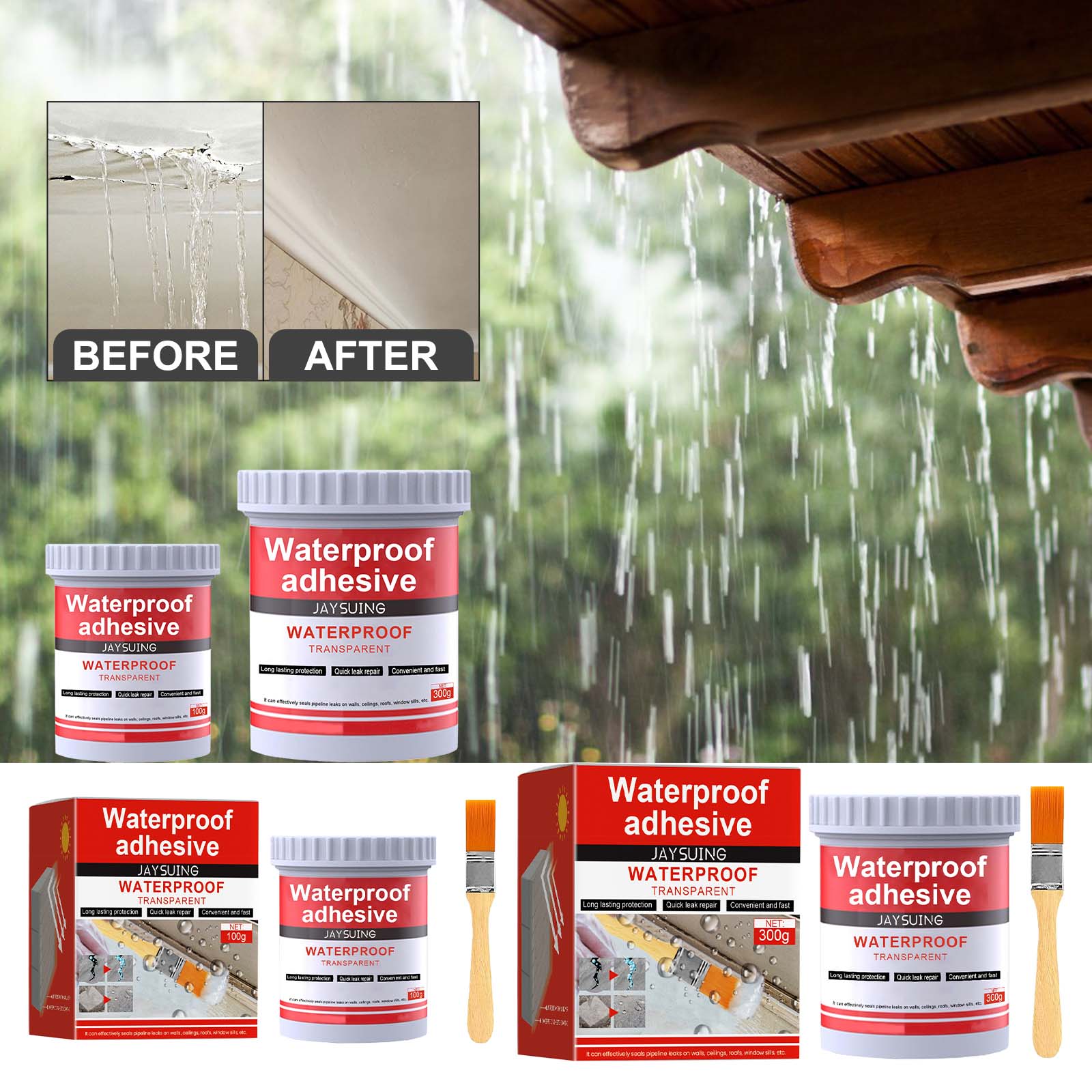 Roof Bathroom Kitchen Wall Waterproof