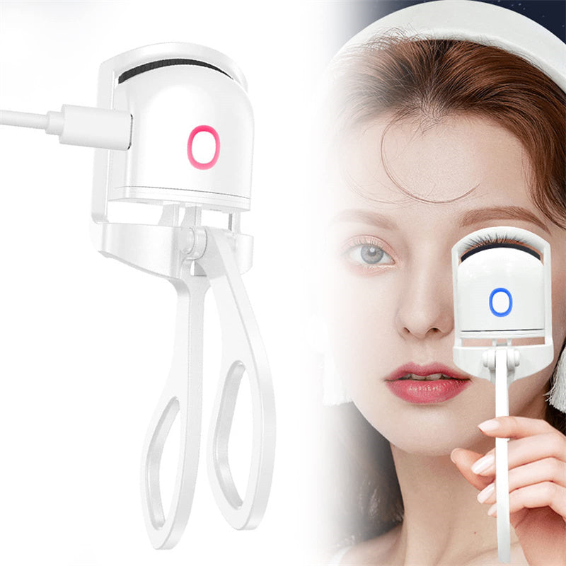 “Electric heated eyelash curler