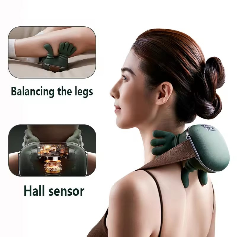 Electric Wireless Neck And Shoulder Muscle Massager