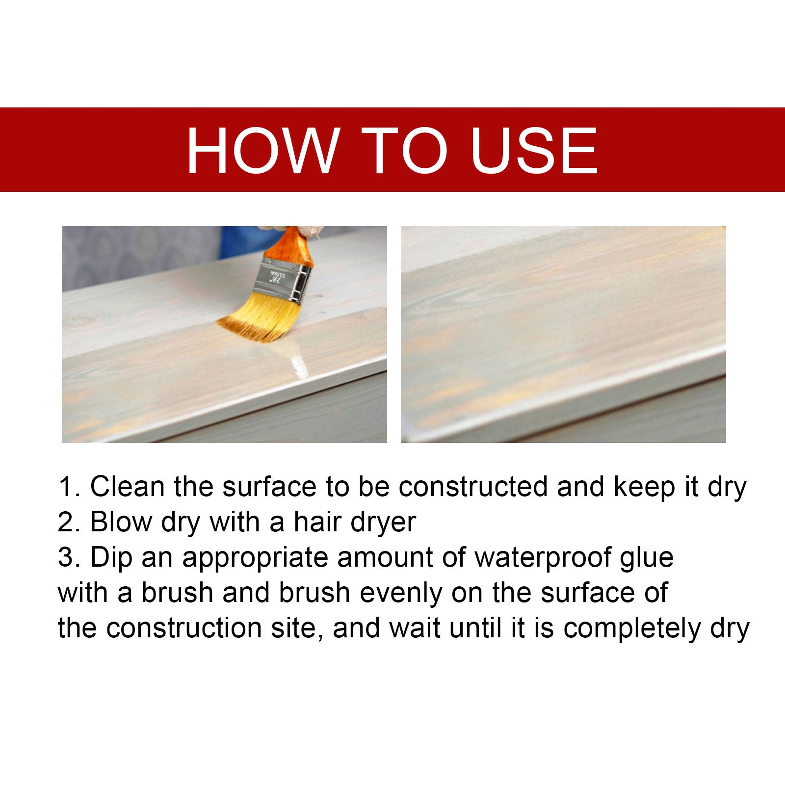 Transparent Leak Repair Waterproof Glue