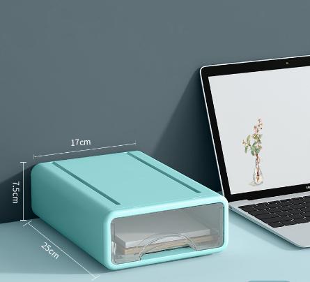 cosmetics stationery transparent storage box