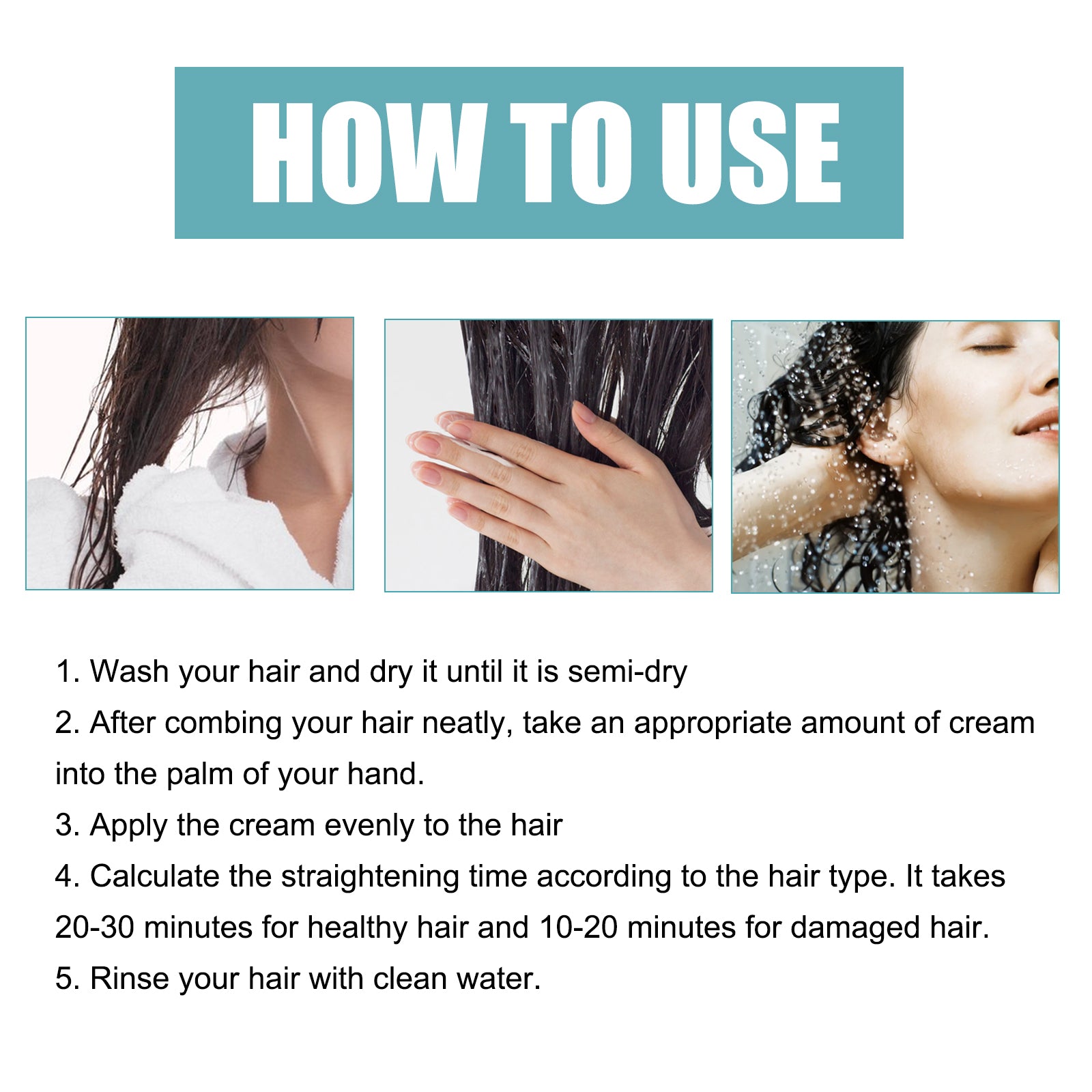 Protein Correcting Straight Hair Cream