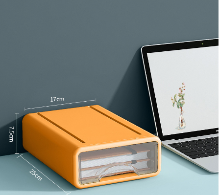 cosmetics stationery transparent storage box