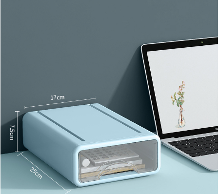 cosmetics stationery transparent storage box