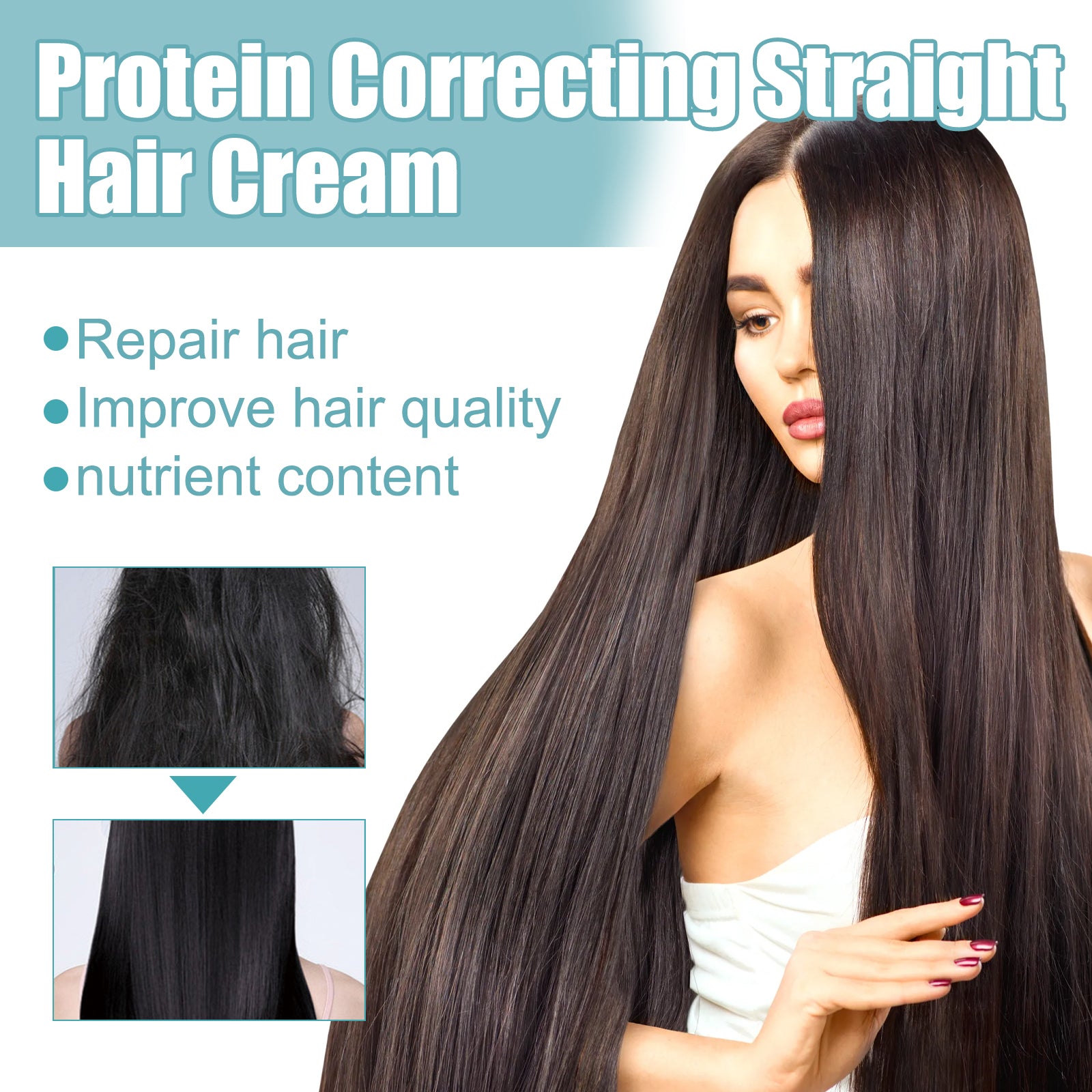 Protein Correcting Straight Hair Cream