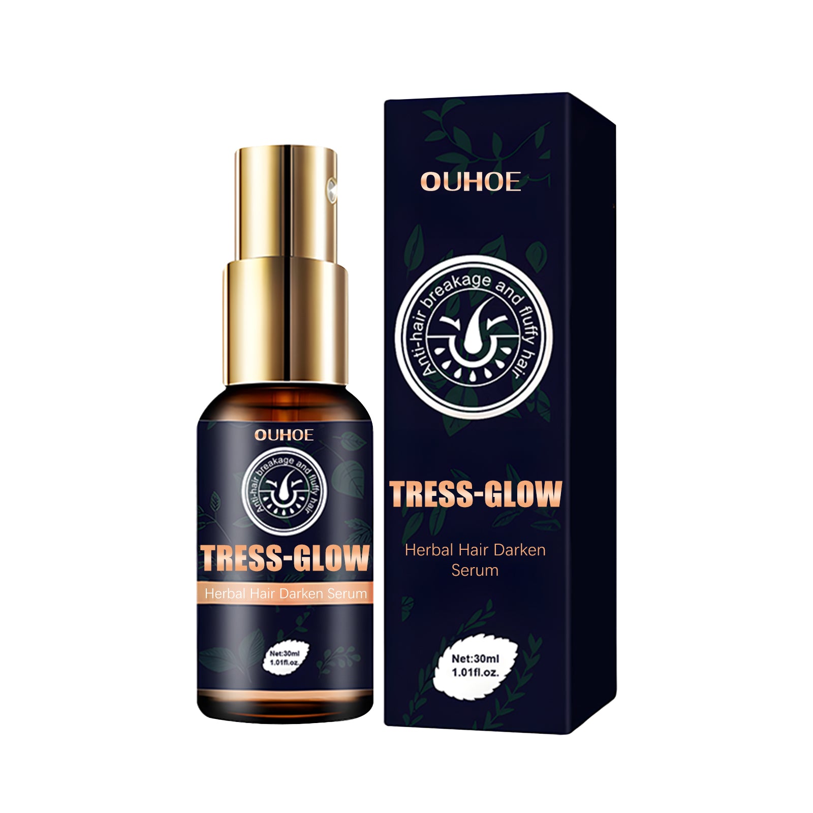 Herbal Hair Essence, Moisturizes Scalp Strong Hair Roots Thick Beard Care Essence