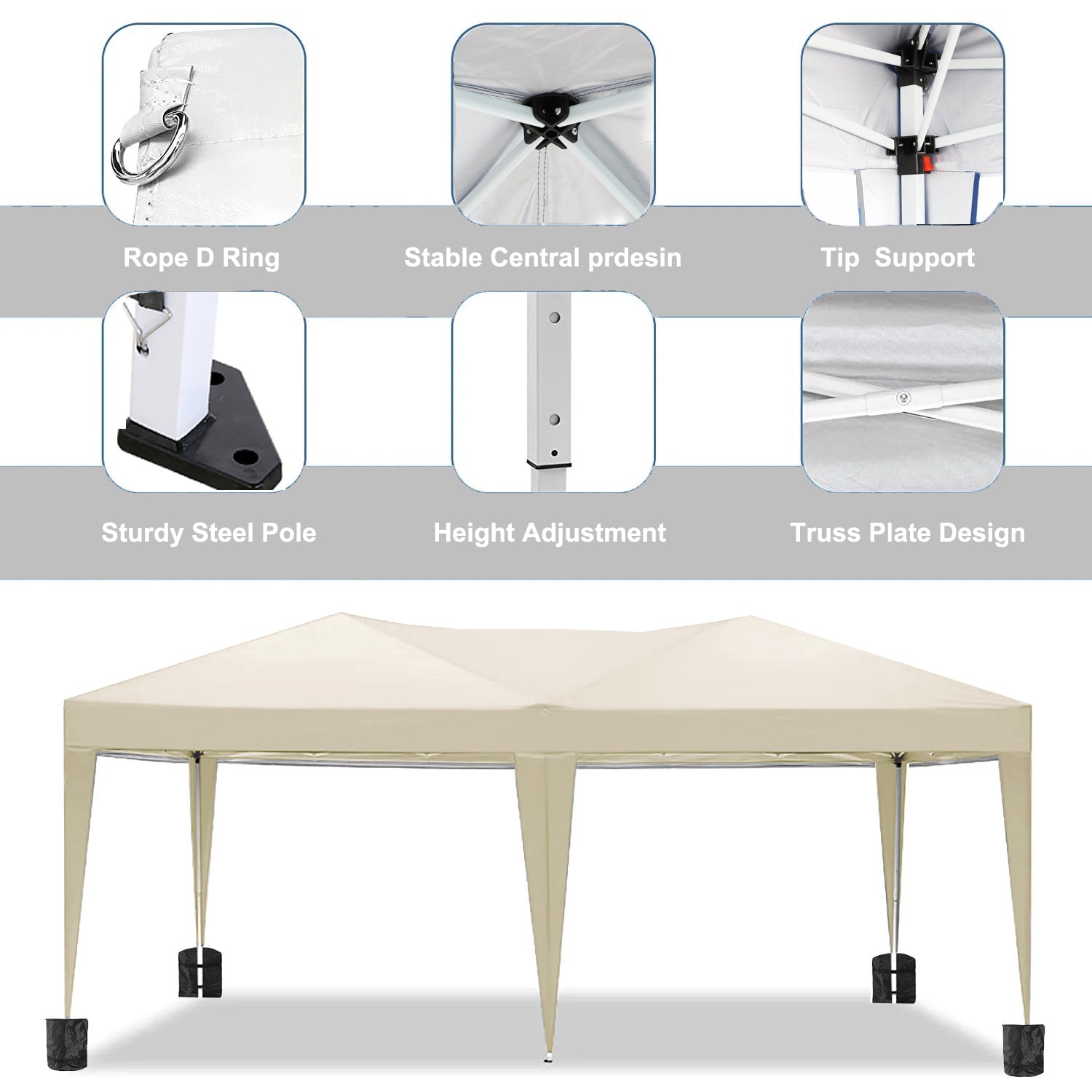 'folding canopy portable tent