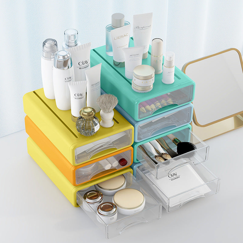cosmetics stationery transparent storage box