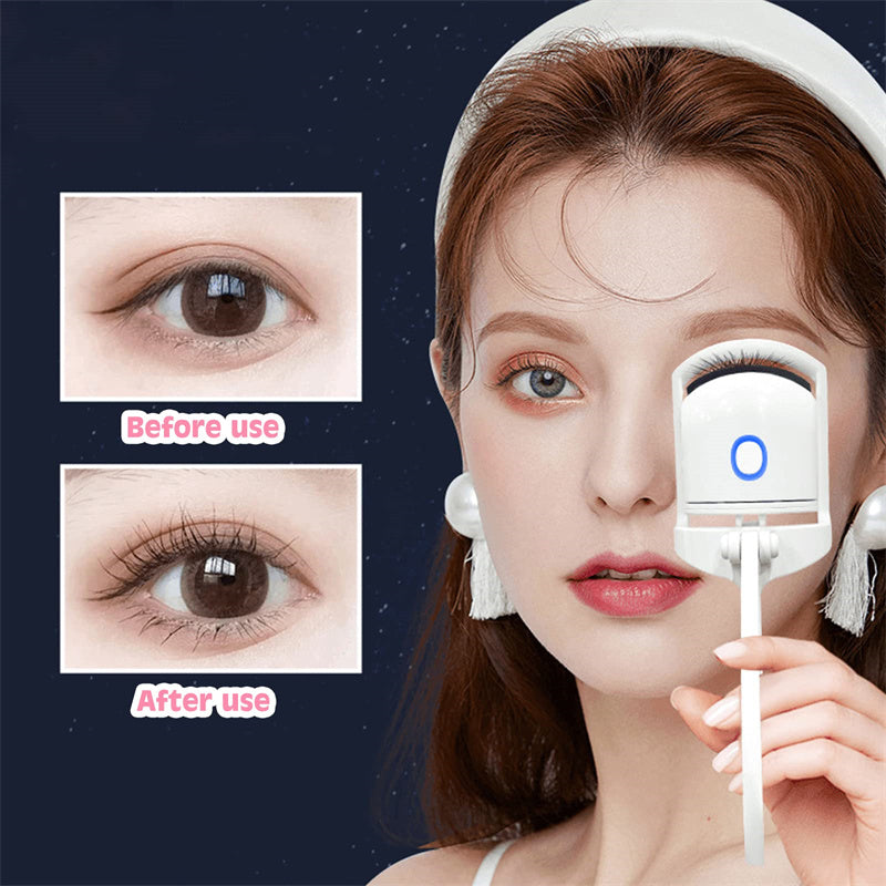 “Electric heated eyelash curler