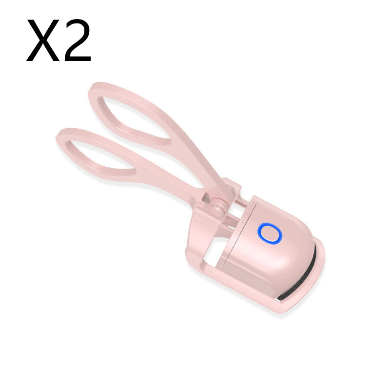“Electric heated eyelash curler