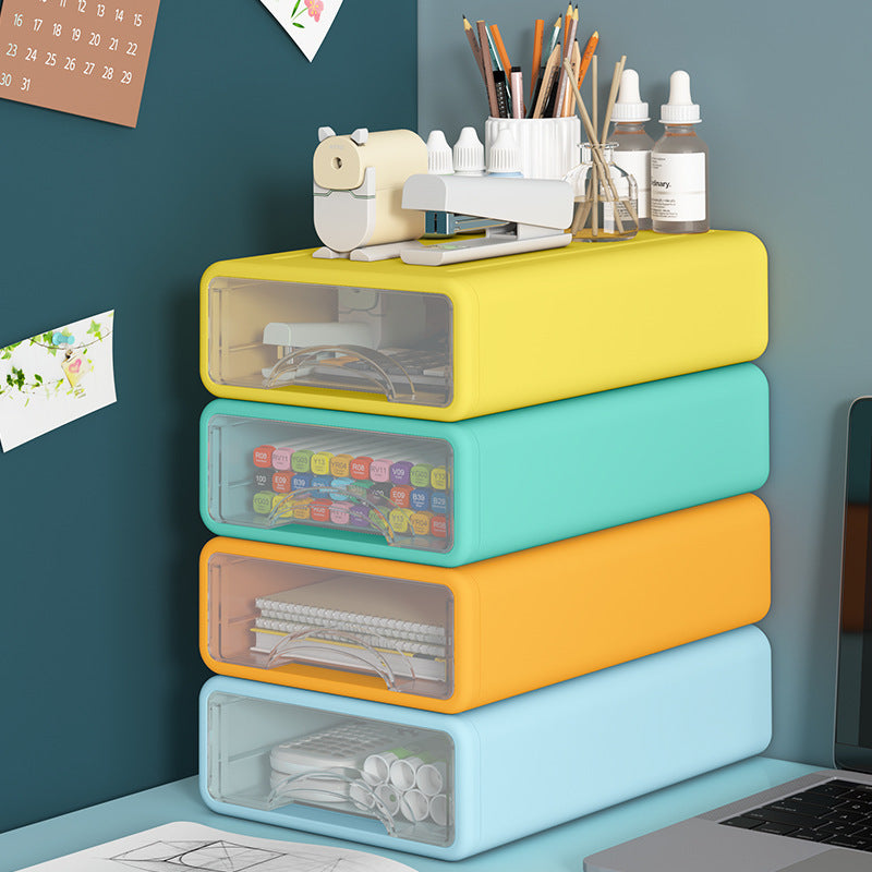 cosmetics stationery transparent storage box