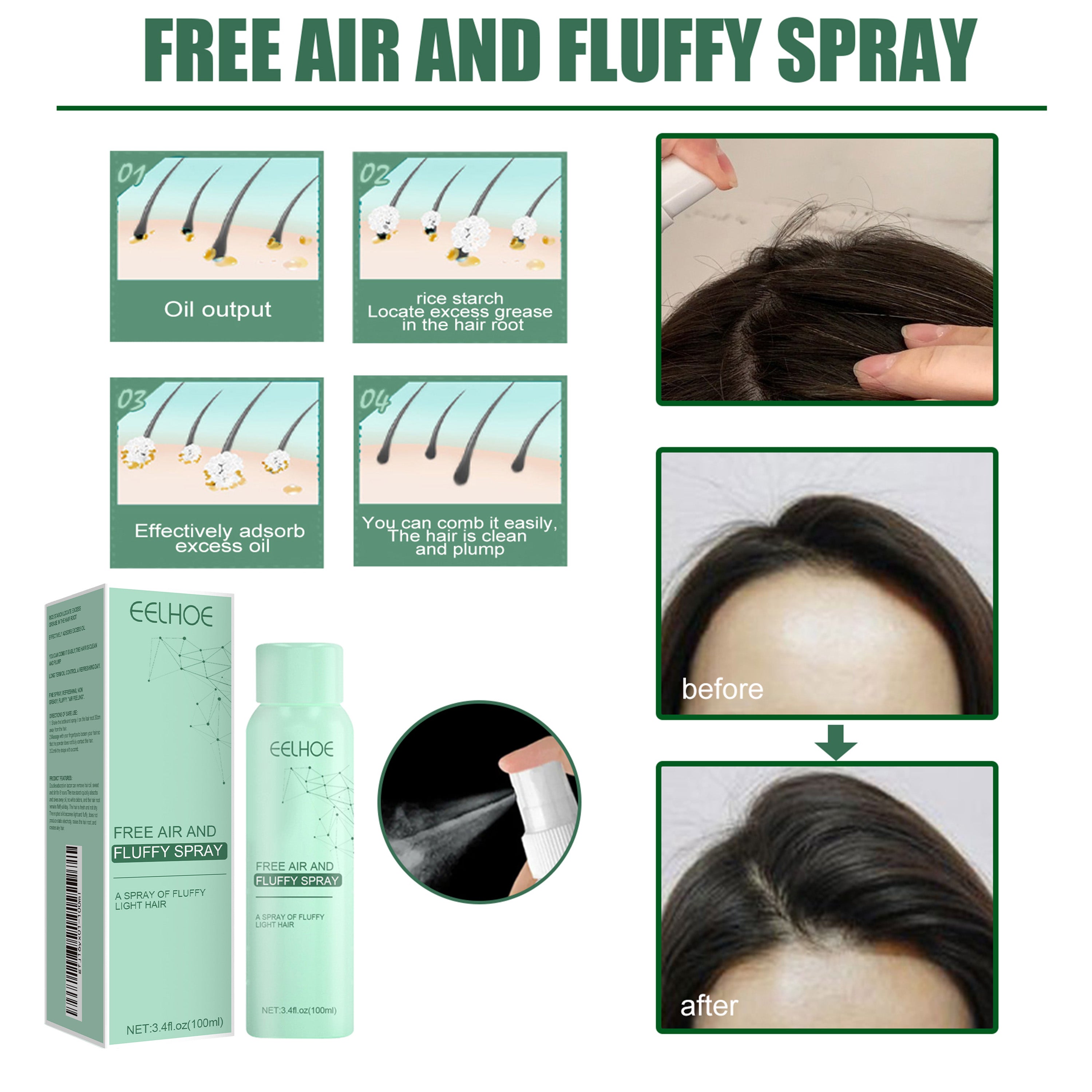Oil Dry And Cool Shampoo-free