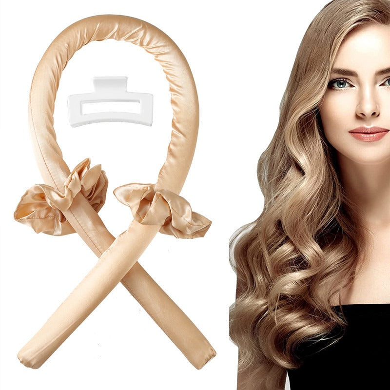 Heat-free lazy artifact curling iron sponge