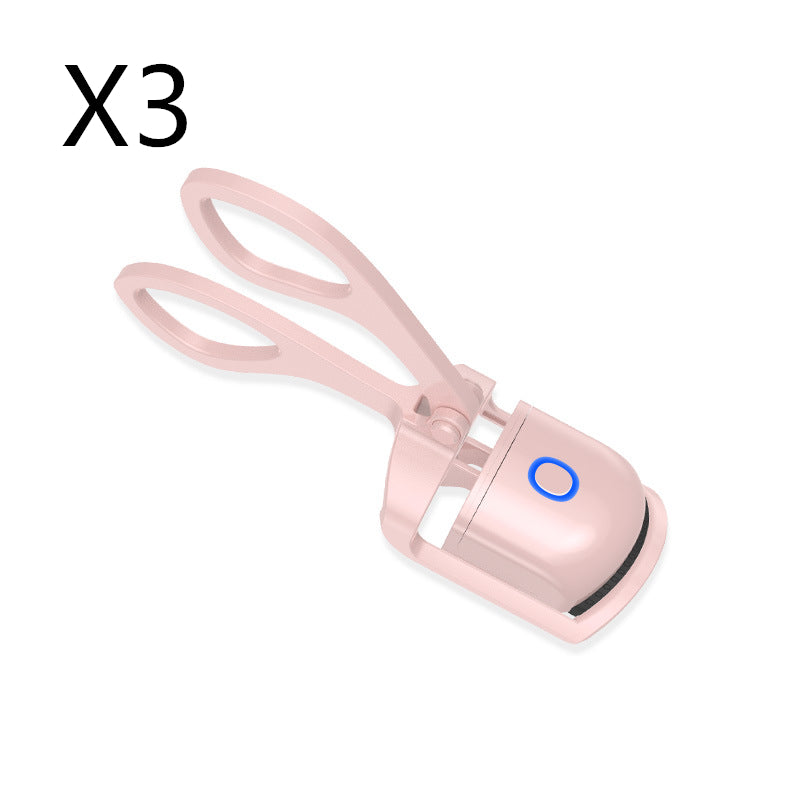 “Electric heated eyelash curler