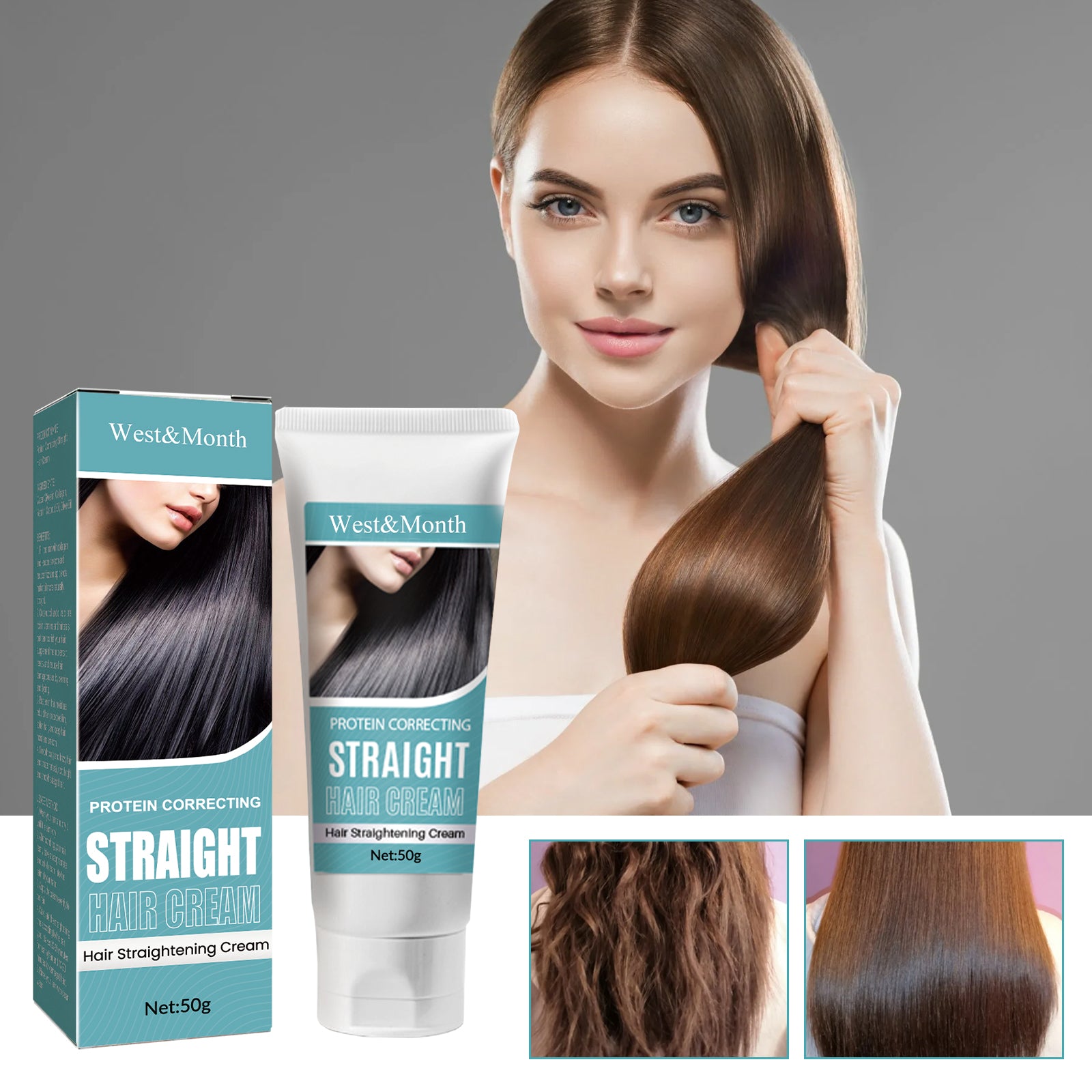 Protein Correcting Straight Hair Cream