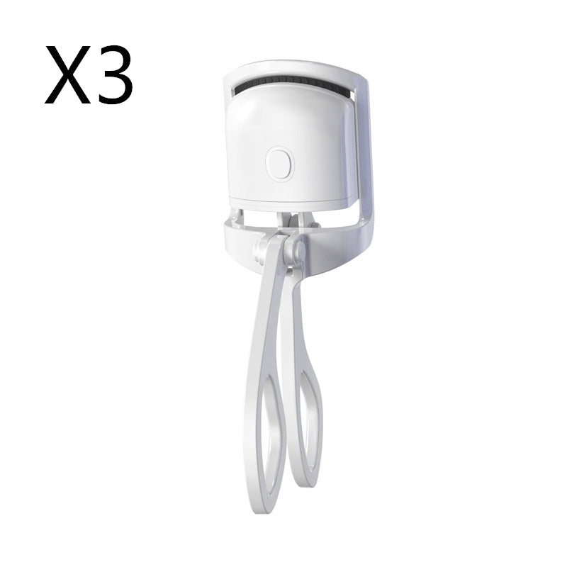 “Electric heated eyelash curler
